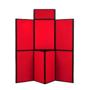 7 Panel Folding Display Stand